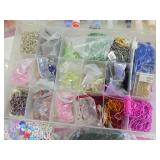 LARGE Lot of Beads & Jewelry Making Materials #1