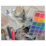 LARGE Lot of Beads & Jewelry Making Materials #1