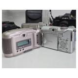 Large Lot of Good Assorted Cameras - Some Film & Some Digital
