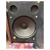 Very Cool LARGE Working Vintage ESS AMT Rock Monitor Speakers w/Gauss Upgrade
