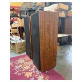 Very Cool LARGE Working Vintage ESS AMT Rock Monitor Speakers w/Gauss Upgrade
