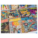 Very Nice Estate Lot of Vintage Superhero & Sci-Fi Comic Books - Including Superman