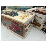 Group of Vintage Model Kits - Open or Partially Built