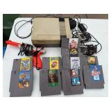 Nintendo NES Video Game System w/Games Controllers & Cords
