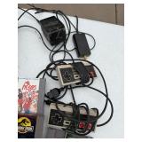 Nintendo NES Video Game System w/Games Controllers & Cords