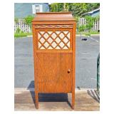 Very Nice Condition Working Antique Oak Pathe Freres Phonograph Model 75