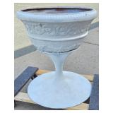 Large Ornate Antique Cast Iron Urn