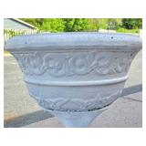Large Ornate Antique Cast Iron Urn