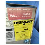 Midea EasyCool 5,000 BTU Window Air Conditioner.
