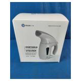Brookline Portable Garment Steamer in white.
