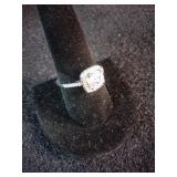 Elegant .925 Sterling Silver Ring Ladies silver ring size 10