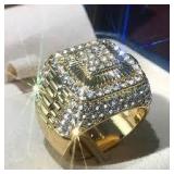 Brand New Men's Bling Ring Size 11
