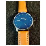 Brand New Men's Geneva minimalist quartz wristwatch