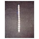 Beautiful 8 Inch Stone Bracelet