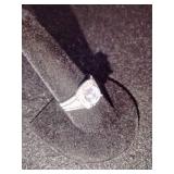 Brand new Women's Silver Stone Ring Size 10