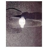 Brand new Women's Silver Stone Ring Size 10