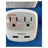 TESSAN and ALLWEI travel adapters