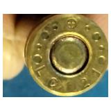 40 Rounds 5.56x45mm NATO M855 ammunition, commonly referred to as 'green tip' ammunition due to the green paint on the tip of the projectile.