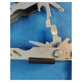 Gerber Multi-Plier 600 series tool, identified by its bead-blast stainless steel construction and sliding plier mechanism.