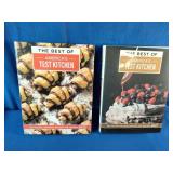 2 Annual culinary anthologies from the well-known media company America's Test Kitchen.