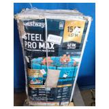 Bestway Steel Pro MAX 15' x 42' above-ground pool set,