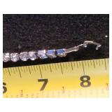 Brand new Large Stone 8 Inch Bracelet , Classic Tennis Bracelet