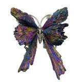 Natural Aura Kyanite Butterfly Sculpture #1