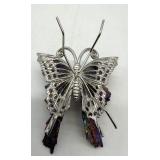 Natural Aura Kyanite Butterfly Sculpture #1