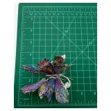 Natural Aura Kyanite Butterfly Sculpture #1
