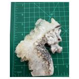 Carved Horse Head Crystal Specimen