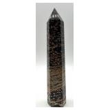 Large Orbicular Ocean Jasper Polished Tower Point