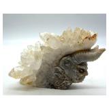 Quartz Crystal Carving Specimen