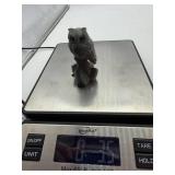 Stone Carved Owl Figurine