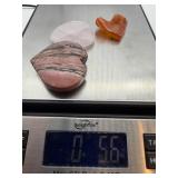 Polished Heart Stone Set (Lot of 3)