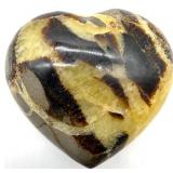 Natural Septarian Jasper Heart Polished Stone