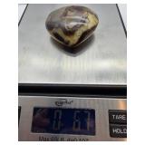 Natural Septarian Jasper Heart Polished Stone