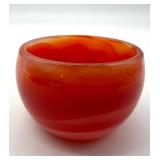 Natural Carnelian Quartz Bowl