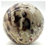 Natural Money Agate Sphere