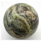 Polished Ocean Jasper Stone Sphere