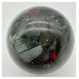 African Bloodstone Polished Stone Sphere