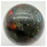 African Bloodstone Polished Stone Sphere