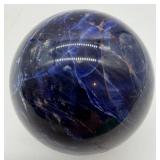 Blue Sodalite Stone Sphere