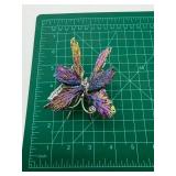 Natural Aura Kyanite Butterfly Sculpture #2