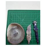 Polished Stone Carving Mixed Lot of 3