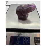 Amethyst Elephant Carving Figurine