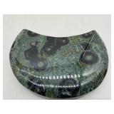 Polished Kambaba Stone Crescent Paperweight