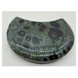 Polished Kambaba Stone Crescent Paperweight