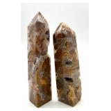 Polished Stone Obelisks & Jasper Mixed Lot