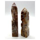 Polished Stone Obelisks & Jasper Mixed Lot