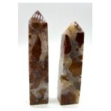 Polished Stone Obelisks & Jasper Mixed Lot